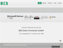 Tablet Screenshot of besgmbh.de